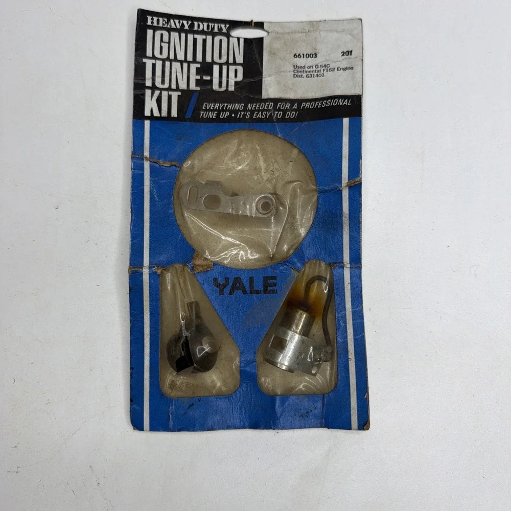 YALE IGNITION TUNE-UP KIT  USED ON G-54C CONTINENTAL F162 ENGINE VINTAGE